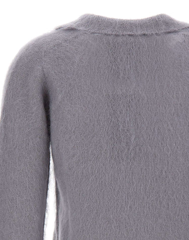 MAX MARA STUDIO Polo in misto mohair GREY Donna 