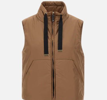 MAX MARA THE CUBE Gilet "Greenvest" BROWN Donna 
