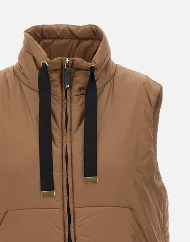 MAX MARA THE CUBE Gilet "Greenvest" BROWN Donna 