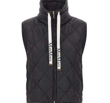 MAX MARA THE CUBE Gilet imbottito "Tregic" BLACK Donna 