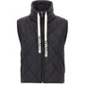 MAX MARA THE CUBE Gilet imbottito in tela antigoccia BLACK Donna 