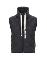MAX MARA THE CUBE Gilet imbottito in tela antigoccia BLACK Donna 