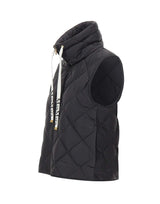 MAX MARA THE CUBE Gilet imbottito in tela antigoccia BLACK Donna 