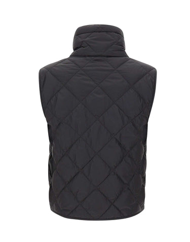 MAX MARA THE CUBE Gilet imbottito in tela antigoccia BLACK Donna 