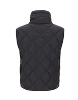 MAX MARA THE CUBE Gilet imbottito in tela antigoccia BLACK Donna 