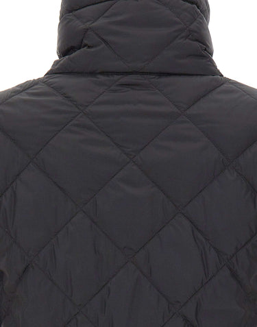 MAX MARA THE CUBE Gilet imbottito in tela antigoccia BLACK Donna 