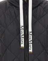 MAX MARA THE CUBE Gilet imbottito in tela antigoccia BLACK Donna 