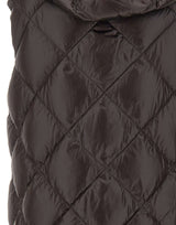 MAX MARA THE CUBE Gilet imbottito "Tropico" BROWN Donna 