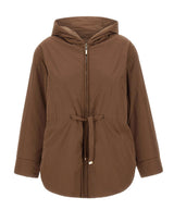 MAX MARA THE CUBE Parka imbottito reversibile BROWN Donna 
