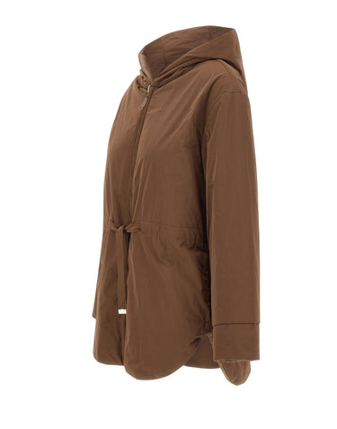 MAX MARA THE CUBE Parka imbottito reversibile BROWN Donna 