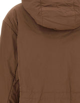 MAX MARA THE CUBE Parka imbottito reversibile BROWN Donna 