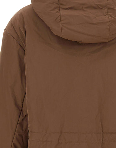 MAX MARA THE CUBE Parka imbottito reversibile BROWN Donna 
