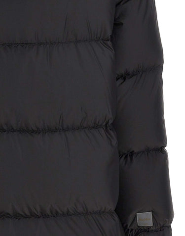 MAX MARA THE CUBE Piumino "Seia" in tela antigoccia BLACK Donna 