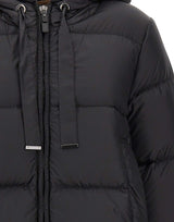 MAX MARA THE CUBE Piumino "Seia" in tela antigoccia BLACK Donna 