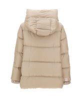 MAX MARA THE CUBE Piumino "Seia" in tela antigoccia BEIGE Donna 