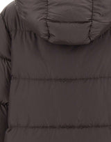 MAX MARA THE CUBE Piumino in tela antigoccia BROWN Donna 