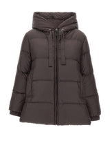 MAX MARA THE CUBE Piumino in tela antigoccia BROWN Donna 