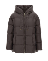 MAX MARA THE CUBE Piumino in tela antigoccia BROWN Donna 