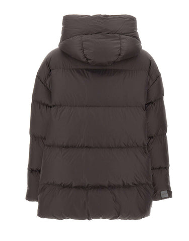 MAX MARA THE CUBE Piumino "Nerine" BROWN Donna 