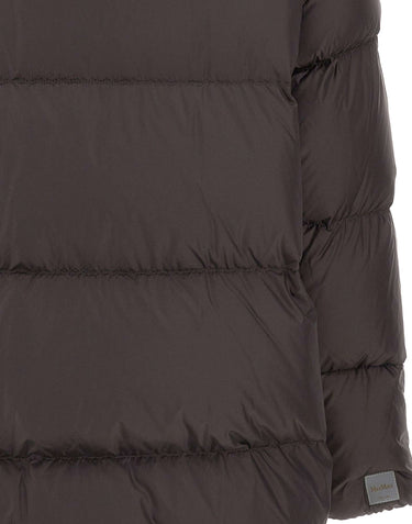 MAX MARA THE CUBE Piumino "Nerine" BROWN Donna 