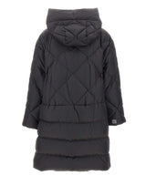 MAX MARA THE CUBE Piumino midi in tela antigoccia BLACK Donna 