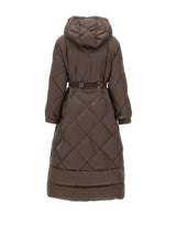 MAX MARA THE CUBE Piumino "Abete" BROWN Donna 