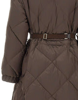 MAX MARA THE CUBE Piumino "Abete" BROWN Donna 