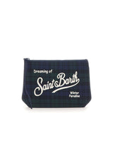 MC2 SAINT BARTH Pochette "Aline Wool" BLUE Uomo 