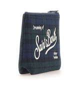 MC2 SAINT BARTH Pochette "Aline Wool" BLUE Uomo 