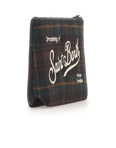 MC2 SAINT BARTH Pochette "Aline Wool" BROWN Uomo 
