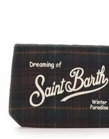 MC2 SAINT BARTH Pochette "Aline Wool" BROWN Uomo 