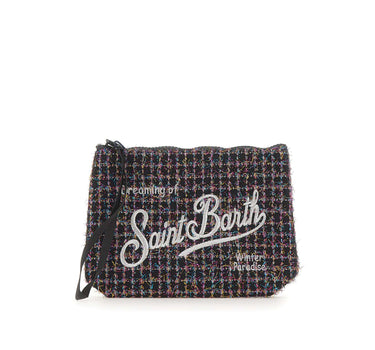 MC2 SAINT BARTH Pochette "Aline Tweed" MULTICOLOR Donna 