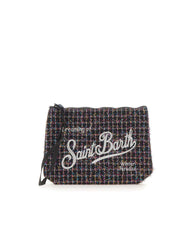 MC2 SAINT BARTH Pochette "Aline Tweed" MULTICOLOR Donna 