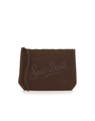 MC2 SAINT BARTH Pochette "Aline Felt" BROWN Unisex 