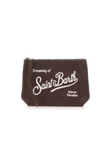 MC2 SAINT BARTH Pochette "Aline Corduroy" BROWN Uomo 
