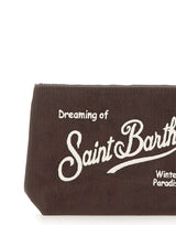MC2 SAINT BARTH Pochette "Aline Corduroy" BROWN Uomo 