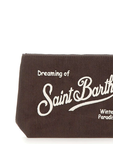 MC2 SAINT BARTH Pochette "Aline Corduroy" BROWN Uomo 