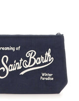 MC2 SAINT BARTH Pochette "Aline Corduroy" BLUE Uomo 