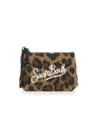 MC2 SAINT BARTH Pochette "Aline Mini Felt" BROWN Donna 