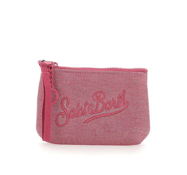 MC2 SAINT BARTH Pochette "Aline Mini Lurex" Pink Donna 