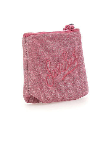 MC2 SAINT BARTH Pochette "Aline Mini Lurex" Pink Donna 
