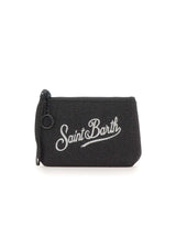 MC2 SAINT BARTH Pochette "Aline Mini Lurex" BLACK Donna 