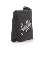 MC2 SAINT BARTH Pochette "Aline Mini Lurex" BLACK Donna 