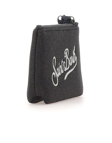 MC2 SAINT BARTH Pochette "Aline Mini Lurex" BLACK Donna 