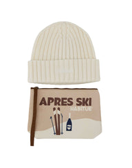 MC2 SAINT BARTH Confezione regalo cappello e pochette WHITE Uomo 