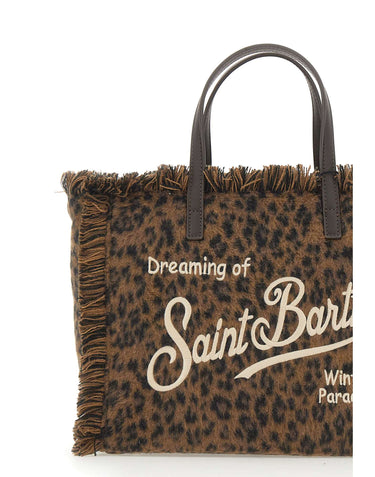 MC2 SAINT BARTH Borsa a mano "Colette Felt" BROWN Donna 