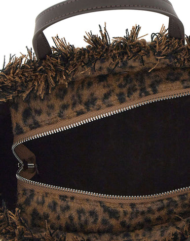 MC2 SAINT BARTH Borsa a mano "Colette Felt" BROWN Donna 