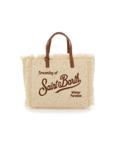 MC2 SAINT BARTH Borsa a mano "Colette Tweed" BEIGE Donna 