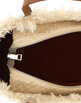 MC2 SAINT BARTH Borsa a mano "Colette Tweed" BEIGE Donna 
