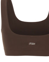 MC2 SAINT BARTH Top sportivo "Fify" BROWN Donna 